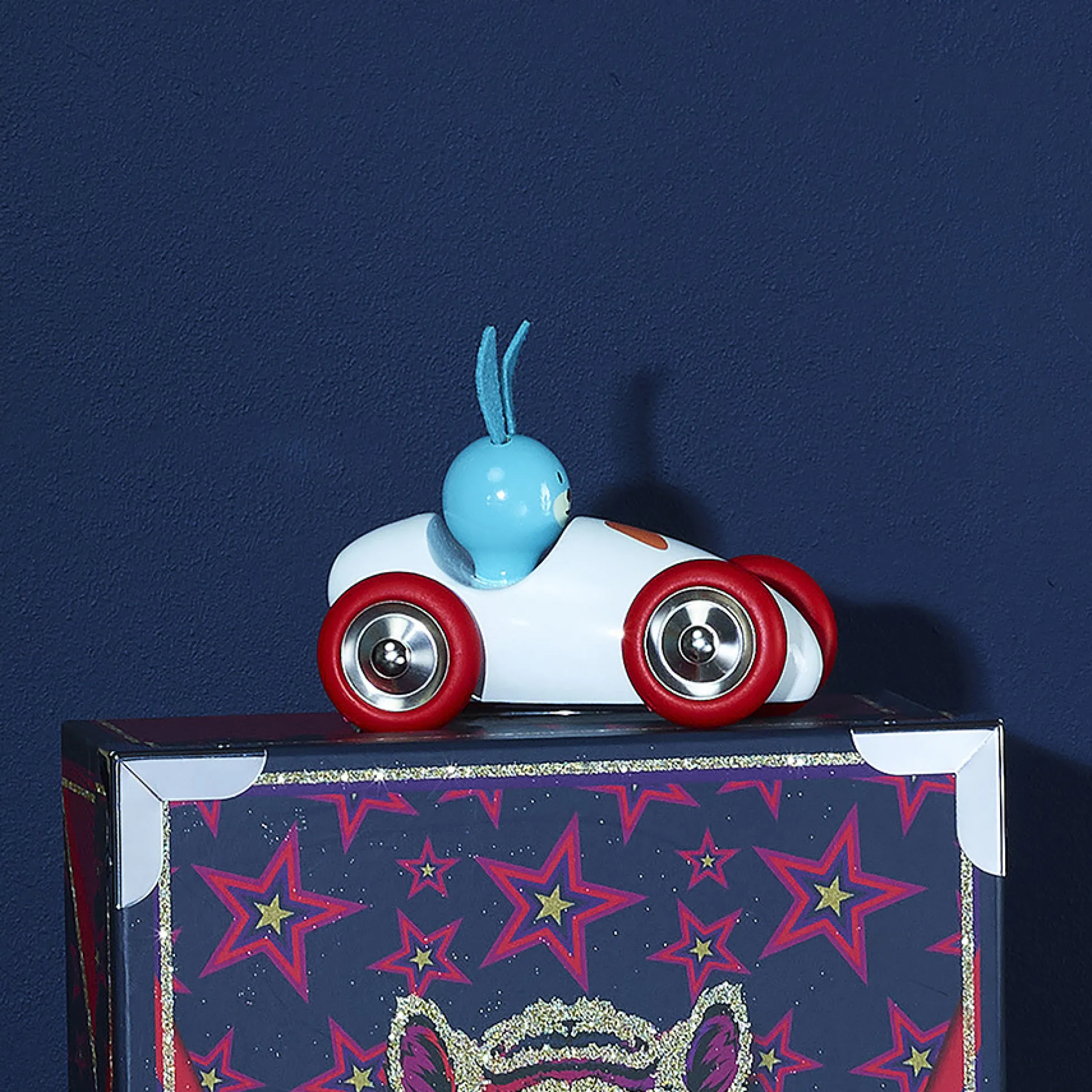 Voiture en bois Boizoos, Raoul le lapin