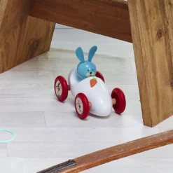 Voiture en bois Boizoos, Raoul le lapin