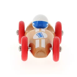 Voiture en bois, Course - Grand modèle bois naturel