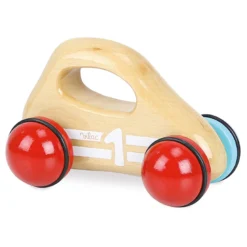 Voiture en bois, 1er âge - Modèle bois naturel