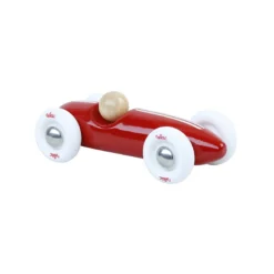 Voiture en bois, Grand prix vintage - Petit modèle rouge