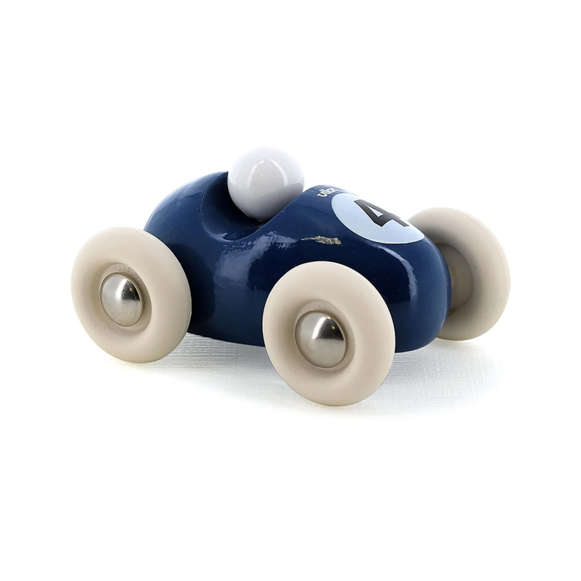 Voiture en bois, Mini roadster - Bleu nuit