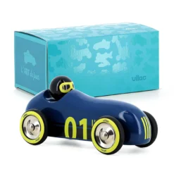 Voiture en bois, Old sport Compet’ - Bleu nuit