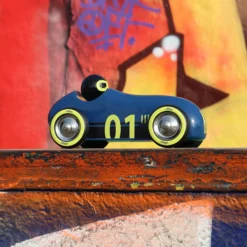 Voiture en bois, Old sport Compet’ - Bleu nuit