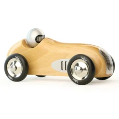 Voiture en bois, Old sport - Grand modèle bois naturel