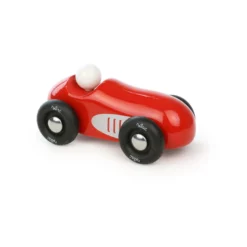 Voiture en bois, Old sport - Petit modèle rouge
