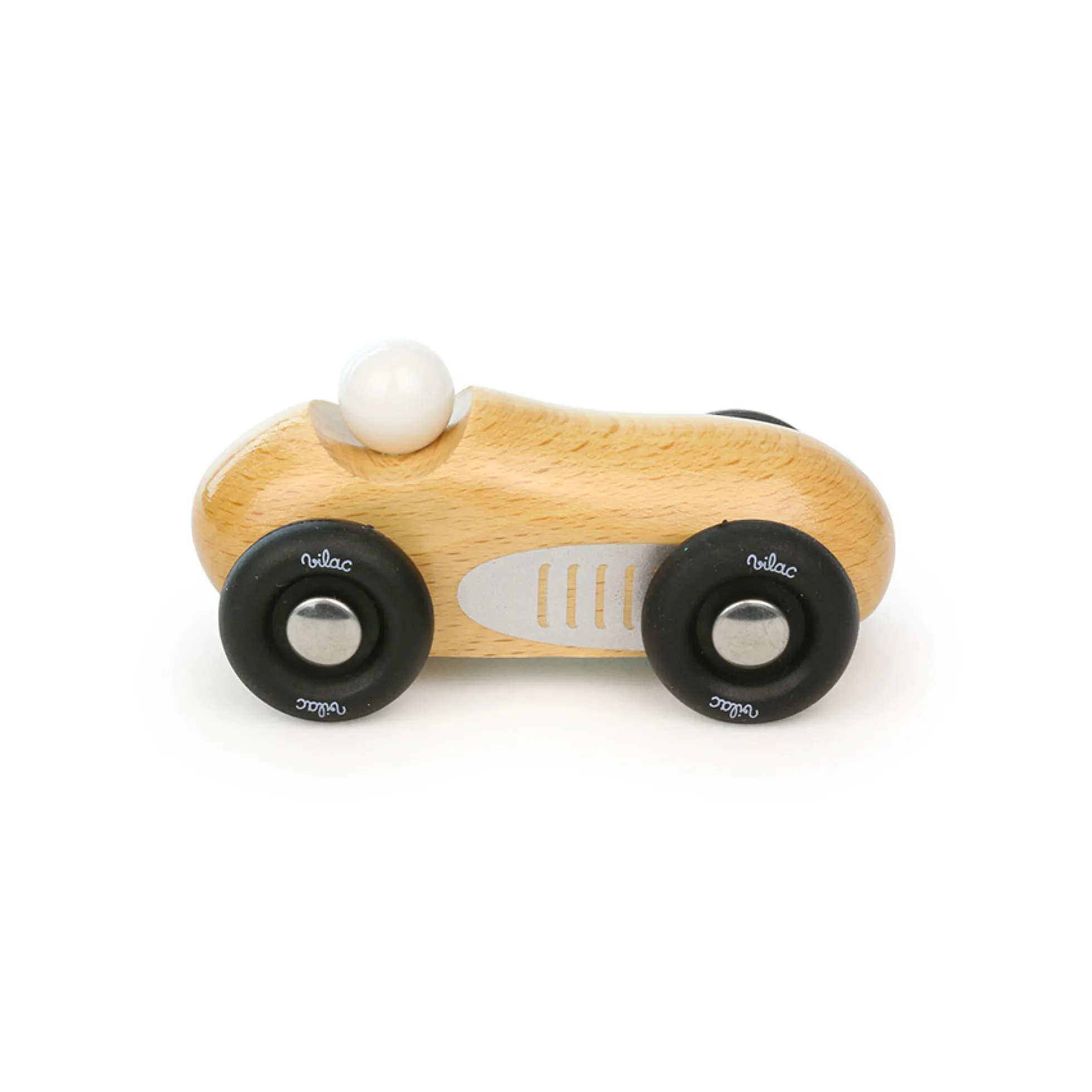 Voiture en bois, Old sport - Petit modèle bois naturel
