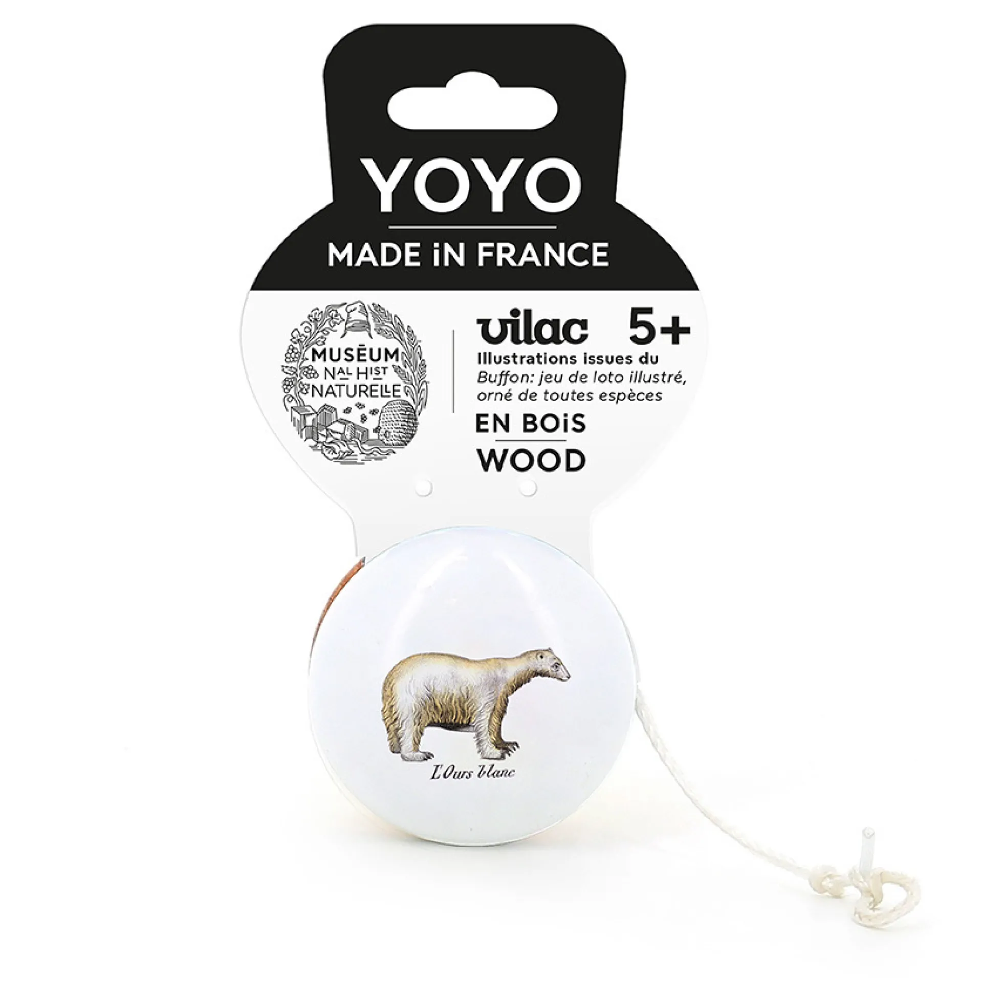 Yoyo ours blanc - Muséum national d'Histoire naturelle